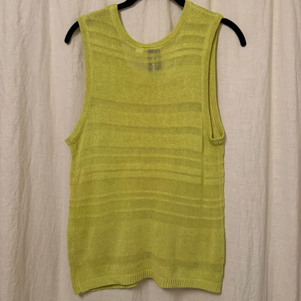 Collusion Semi-Sheer Knit Tank - Picture 2 of 6